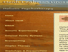 Tablet Screenshot of heidileabman.com